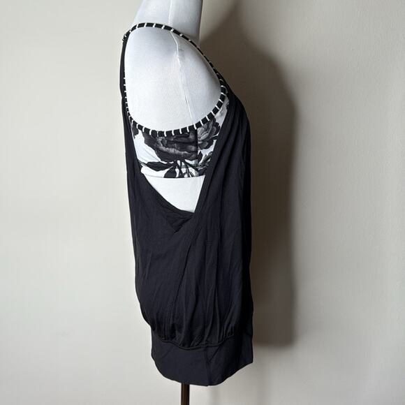 Lululemon Brisk Bloom Parallel Stripe No Limits Tank - Picture 7 of 8